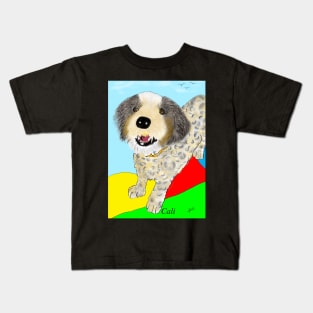 Dog named Cali Kids T-Shirt